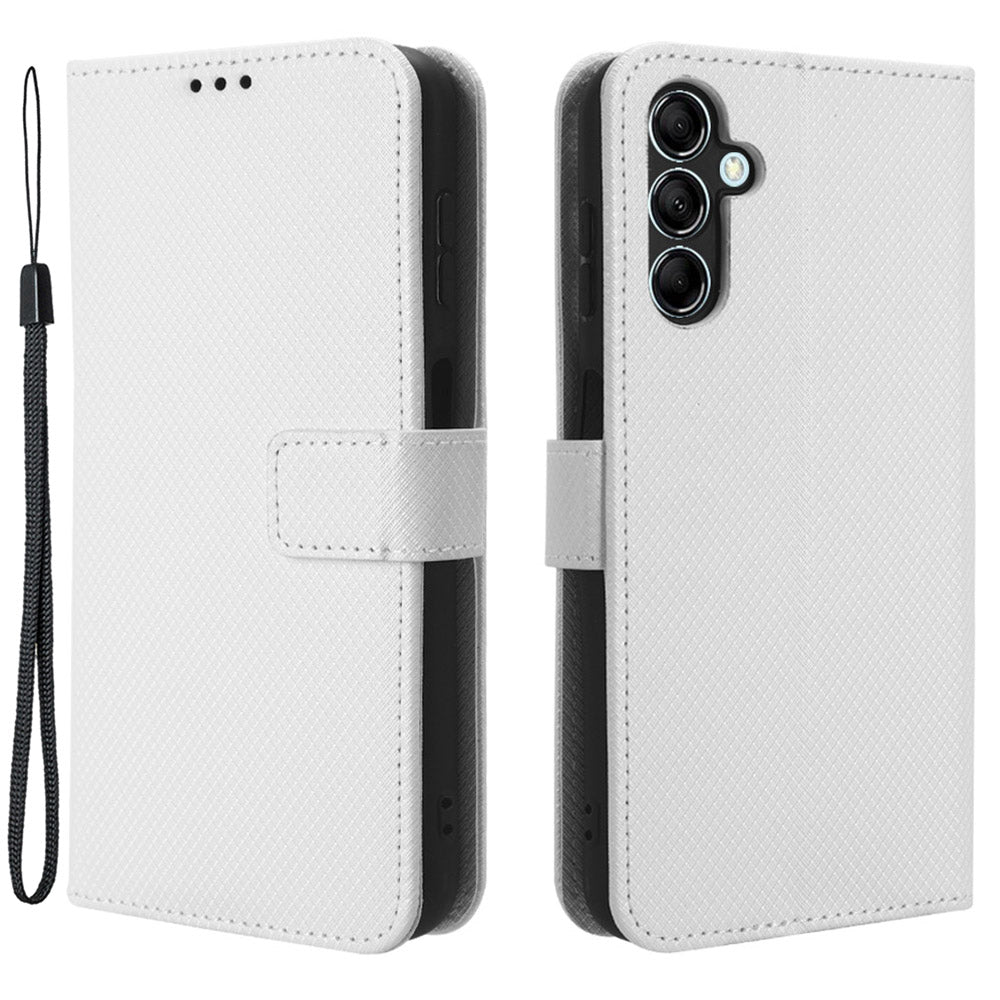 Diamond Texture Leather Case for Samsung Galaxy F34 5G M34 5G Wallet Stand Protective Phone Cover Diamond Texture Leather Case for Samsung Galaxy F34 5G M34 5G Wallet Stand Protective Phone Cover